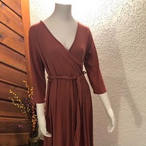 Long dress- maternity dress